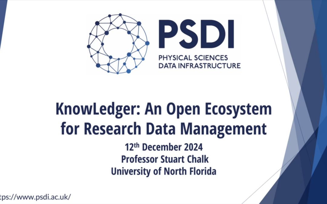 KnowLedger: An Open Ecosystem for Research Data Management