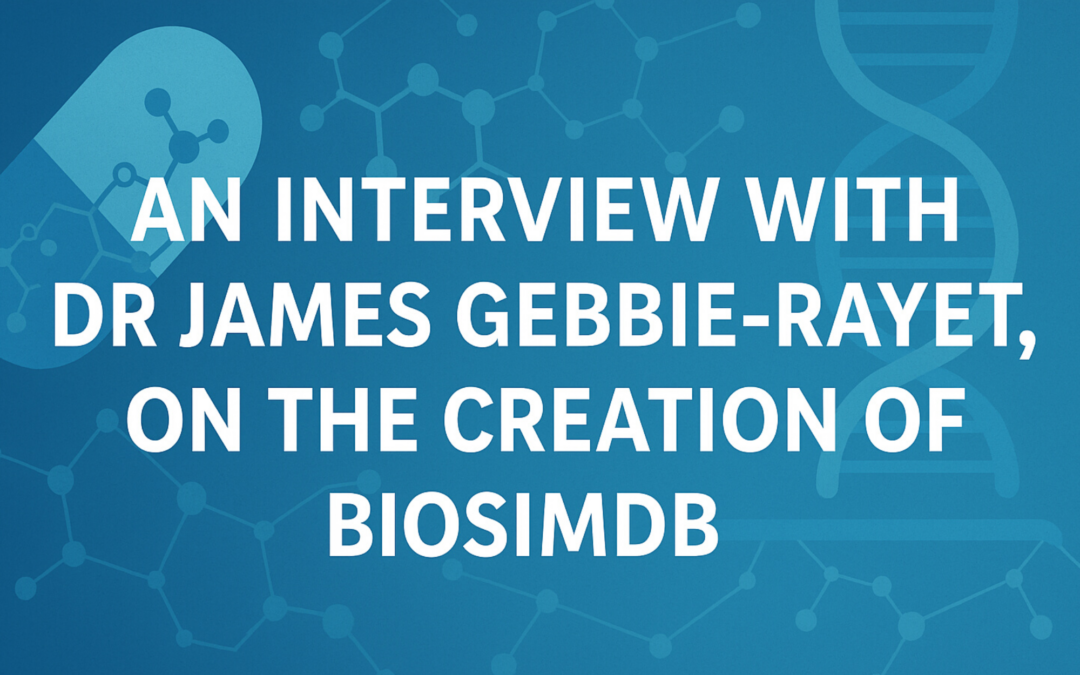 An Interview with Dr James Gebbie-Rayet on the Creation of BioSimDB