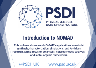 Introduction to NOMAD