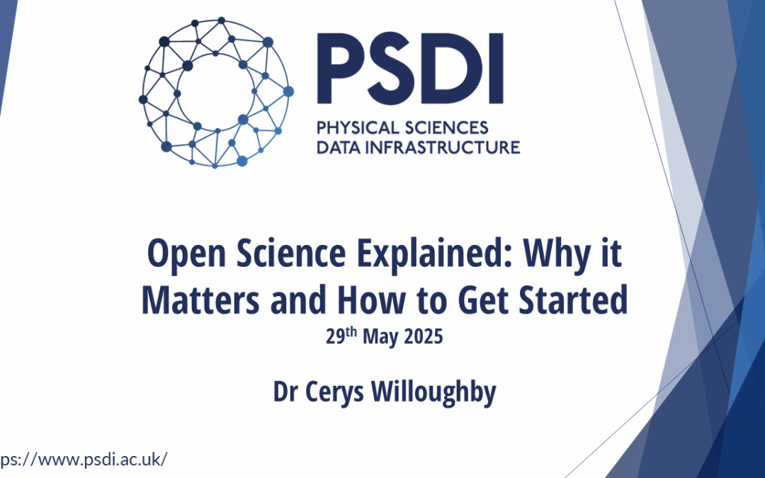 Open Science Explained: webinar recording available