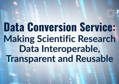 Data Conversion Service: Making Scientific Research Data Interoperable, Transparent and Reusable