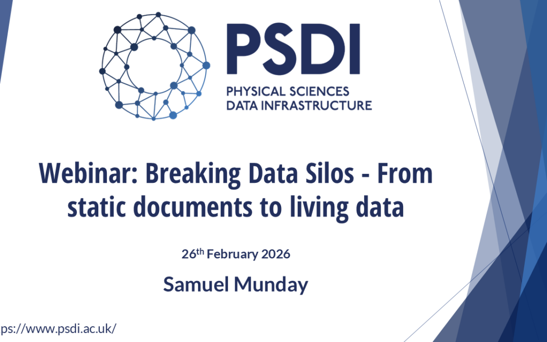 Breaking Data Silos – From static documents to living data: webinar recording available