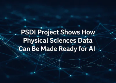 PSDI Project Shows How Physical Sciences Data Can Be Made Ready for AI