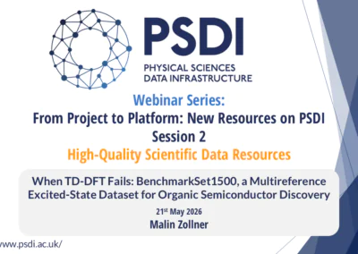 From Project to Platform: New Resources on PSDI – Session 2: webinar recording available